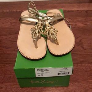 Lilly Pulitzer Pier Sandal.